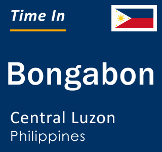 Current local time in Bongabon, Central Luzon, Philippines
