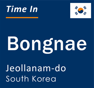 Current local time in Bongnae, Jeollanam-do, South Korea