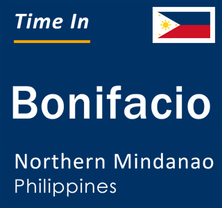 Current local time in Bonifacio, Northern Mindanao, Philippines