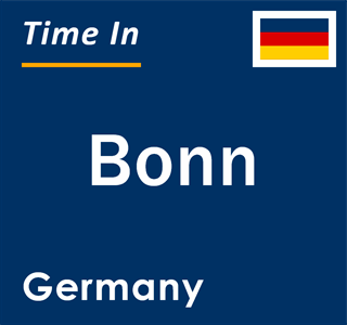 Current local time in Bonn, Germany