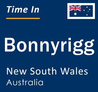 Current local time in Bonnyrigg, New South Wales, Australia
