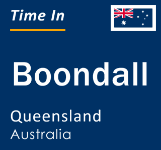 Current local time in Boondall, Queensland, Australia
