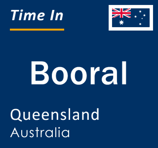 Current local time in Booral, Queensland, Australia