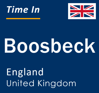 Current local time in Boosbeck, England, United Kingdom