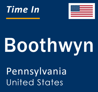 Current local time in Boothwyn, Pennsylvania, United States