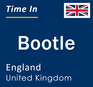 Current local time in Bootle, England, United Kingdom