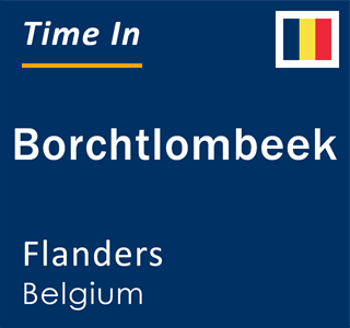 Current local time in Borchtlombeek, Flanders, Belgium