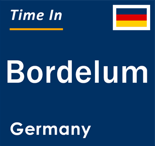 Current local time in Bordelum, Germany