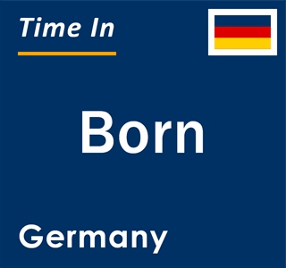 Current local time in Born, Germany