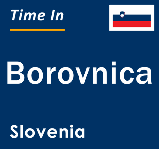 Current local time in Borovnica, Slovenia