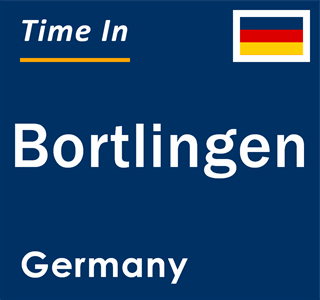 Current local time in Bortlingen, Germany