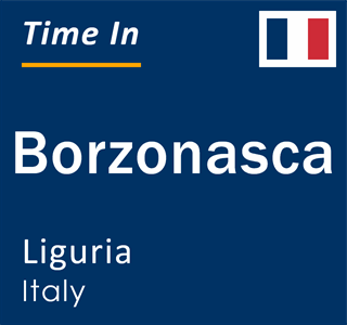 Current local time in Borzonasca, Liguria, Italy