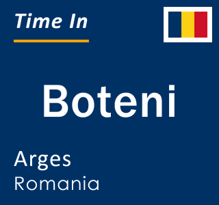 Current local time in Boteni, Arges, Romania
