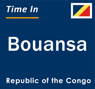 Current local time in Bouansa, Republic of the Congo
