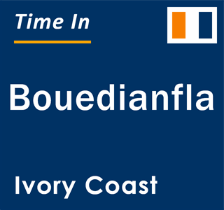 Current local time in Bouedianfla, Ivory Coast