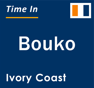 Current local time in Bouko, Ivory Coast