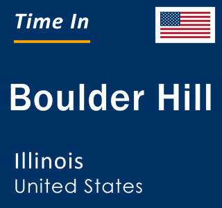 Current local time in Boulder Hill, Illinois, United States