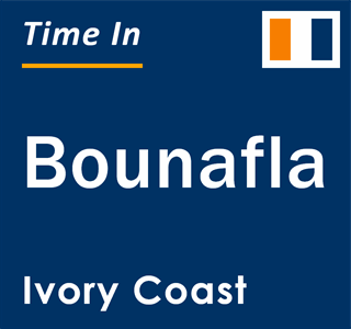 Current local time in Bounafla, Ivory Coast