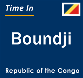 Current local time in Boundji, Republic of the Congo