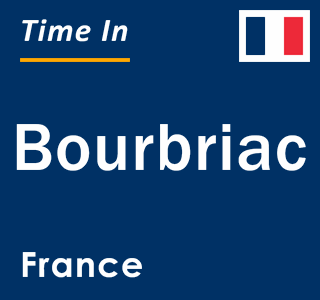 Current local time in Bourbriac, France