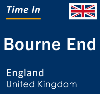 Current local time in Bourne End, England, United Kingdom