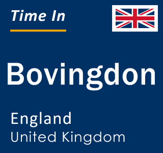 Current local time in Bovingdon, England, United Kingdom