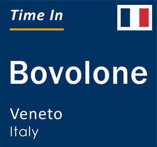 Current local time in Bovolone, Veneto, Italy