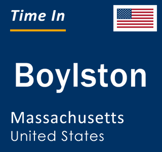 Current local time in Boylston, Massachusetts, United States