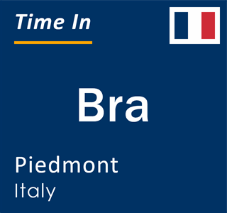 Current local time in Bra, Piedmont, Italy