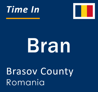 Current local time in Bran, Brasov County, Romania