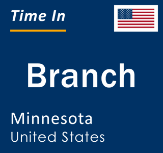 Current local time in Branch, Minnesota, United States