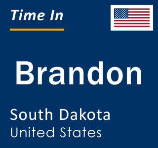 Current local time in Brandon, South Dakota, United States