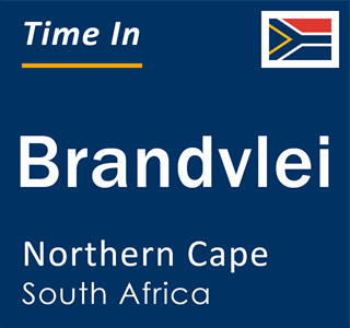 Current local time in Brandvlei, Northern Cape, South Africa
