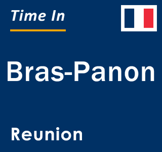 Current time in Bras-Panon, Reunion