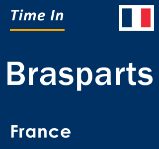 Current local time in Brasparts, France