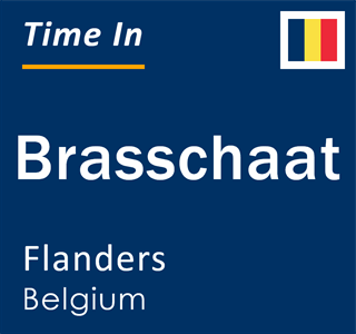 Current local time in Brasschaat, Flanders, Belgium