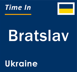 Current local time in Bratslav, Ukraine