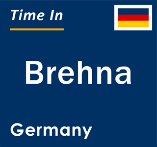 Current local time in Brehna, Germany