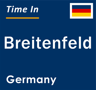 Current local time in Breitenfeld, Germany