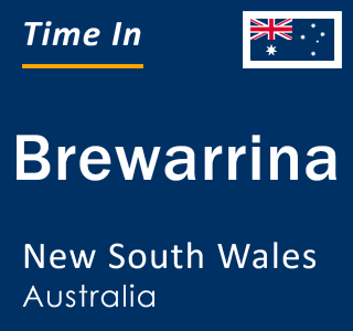 Current local time in Brewarrina, New South Wales, Australia