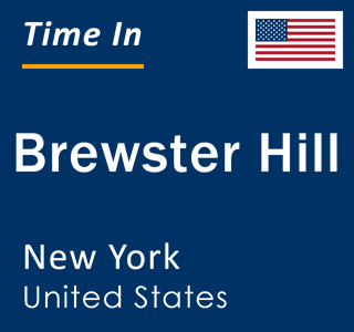 Current local time in Brewster Hill, New York, United States