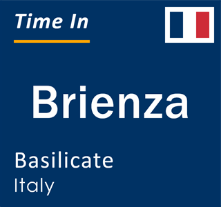 Current local time in Brienza, Basilicate, Italy