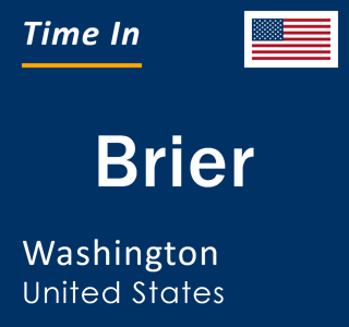 Current local time in Brier, Washington, United States