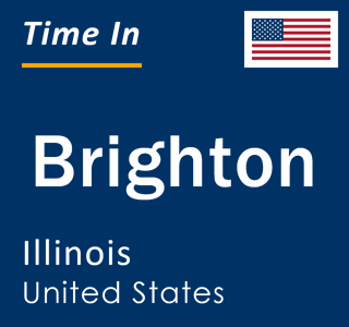 Current local time in Brighton, Illinois, United States