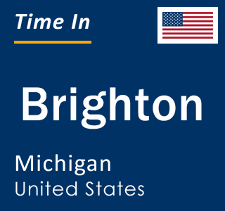 Current local time in Brighton, Michigan, United States