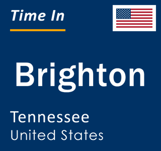 Current local time in Brighton, Tennessee, United States