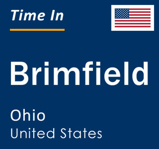 Current local time in Brimfield, Ohio, United States