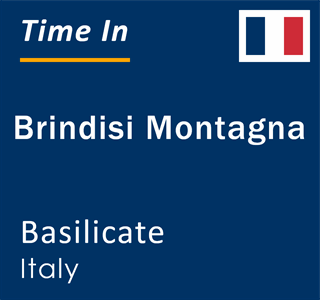 Current local time in Brindisi Montagna, Basilicate, Italy