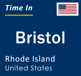 Current time in Bristol, Rhode Island, United States