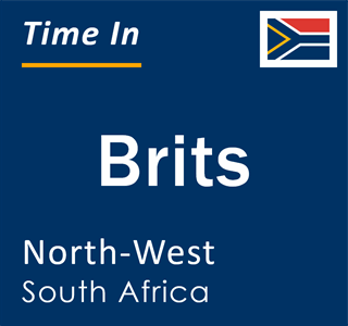 Current local time in Brits, North-West, South Africa